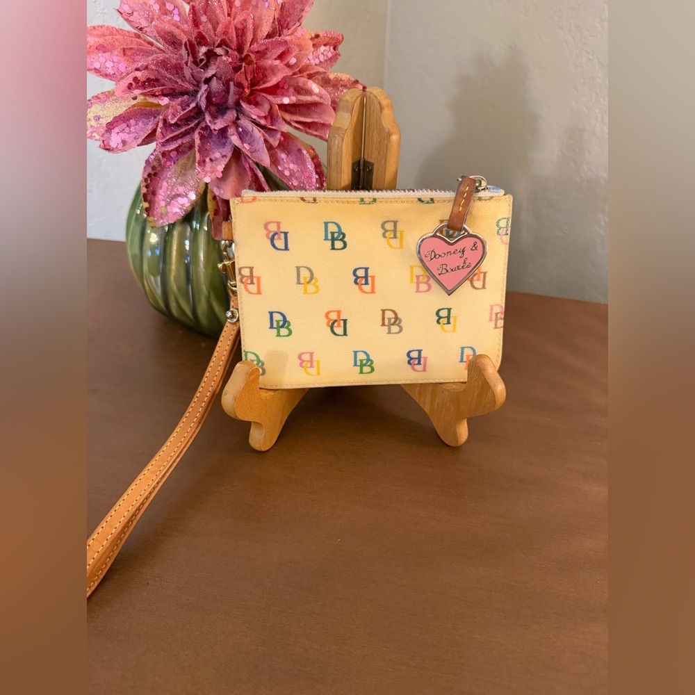 Dooney & Bourke Y2K  Yellow Wristlet